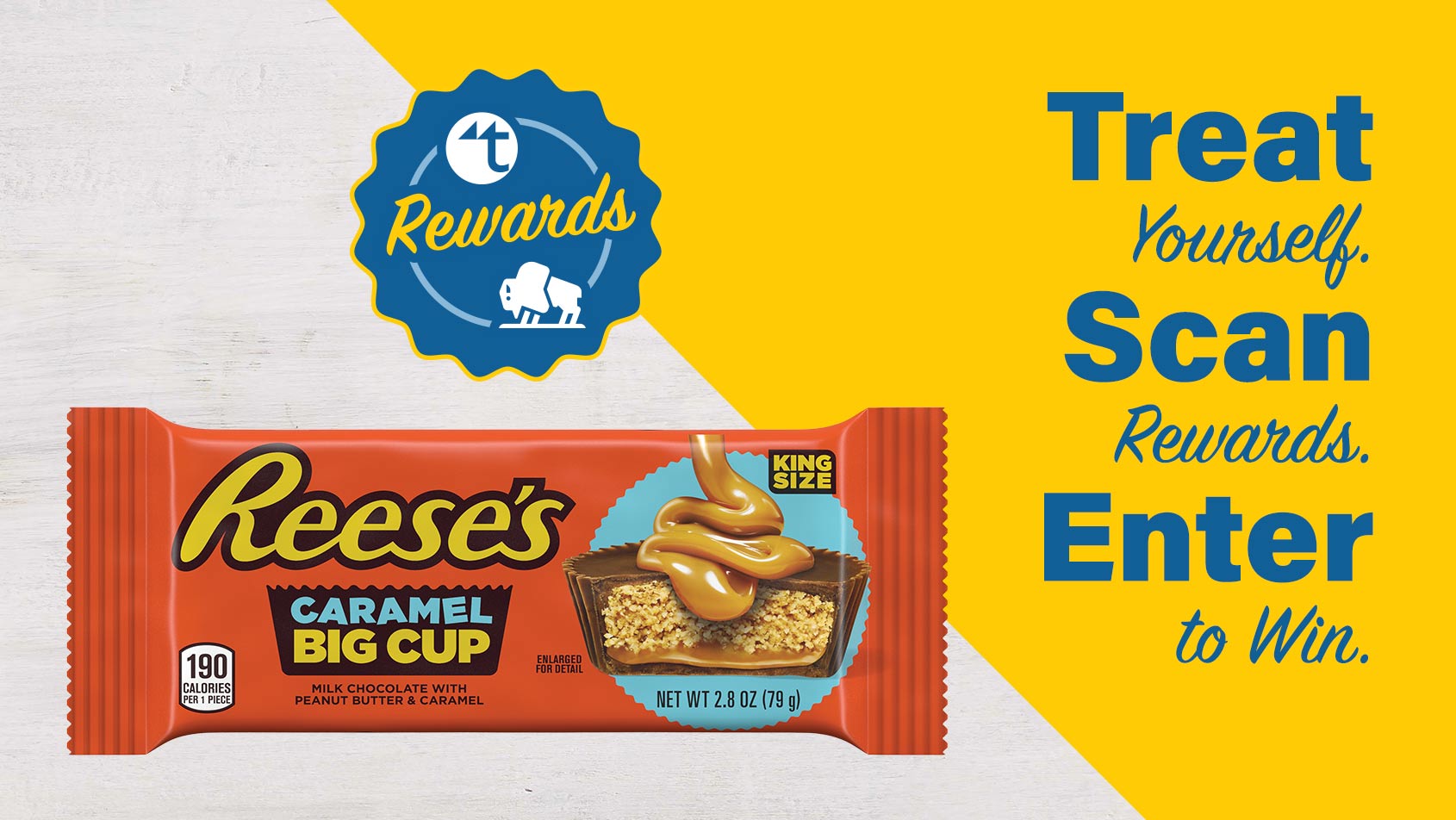 Buy a Reese's Caramel Big Cup and Win Free Gas!